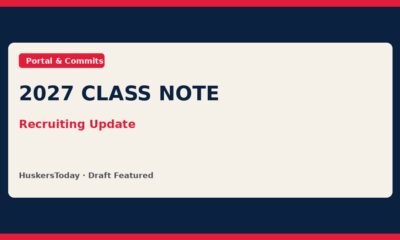Editorial 2027 recruiting class note graphic