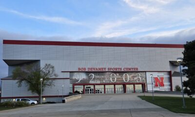 Bob Devaney Sports Center exterior, home of Nebraska volleyball